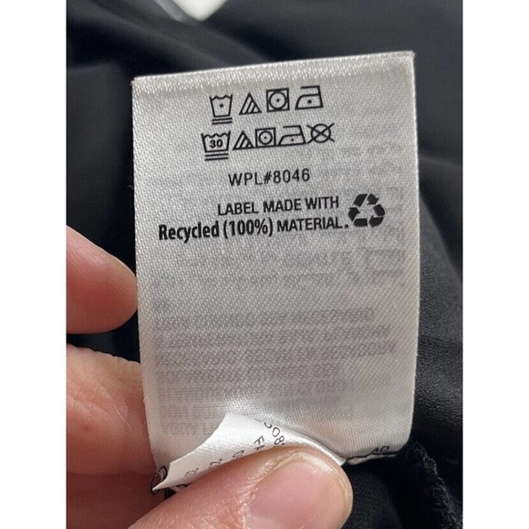 NEW INC International Concepts Long Sleeve Blouse Size XL Women’s Black - Picture 4 of 11